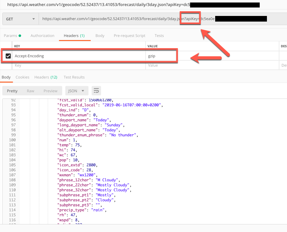 Postman Example Using Open Weather Api CallForCode weather API in Node-RED – Thomas Suedbroecker's Blog