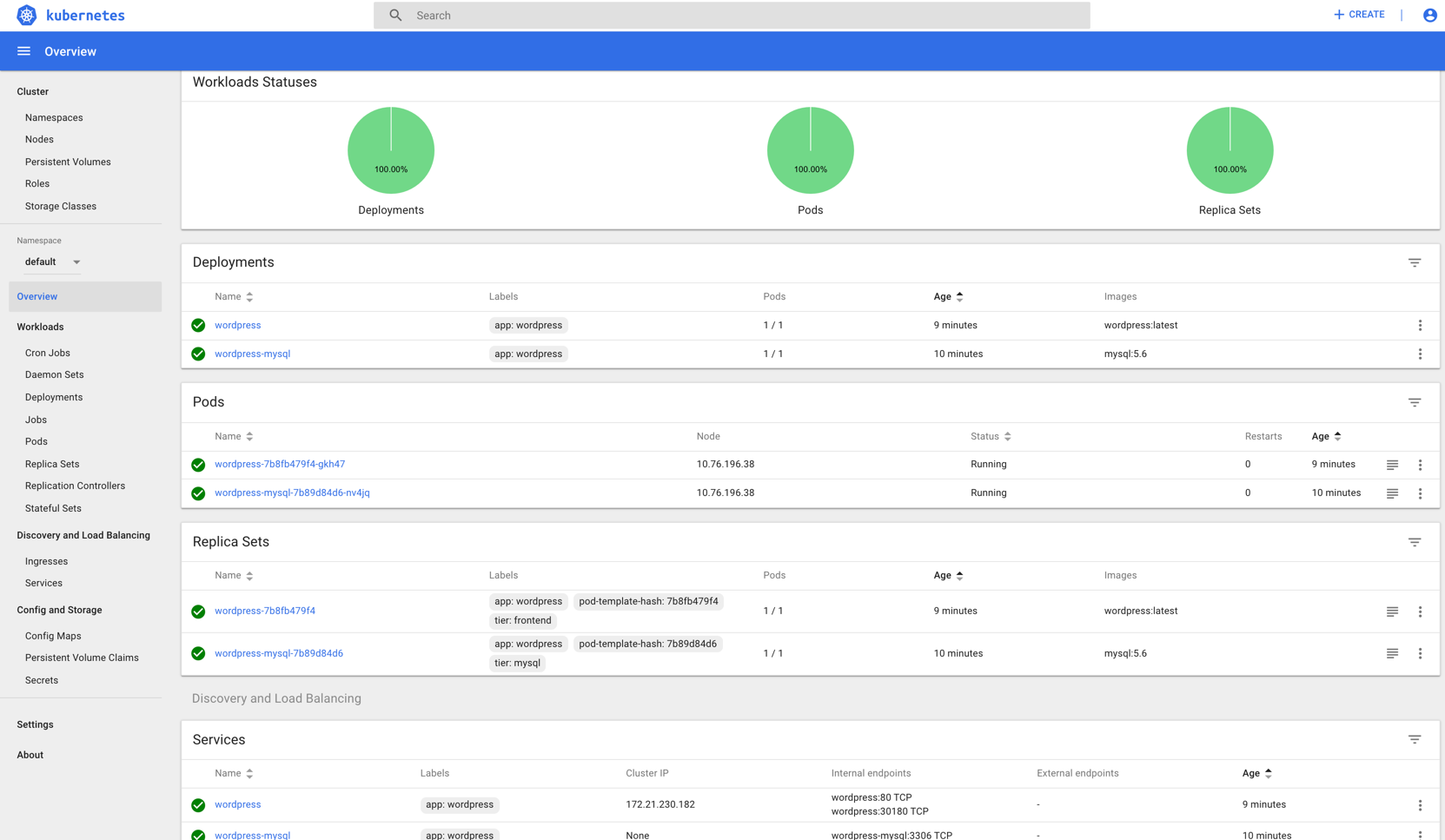 Deploy WordPress on a free IBM Cloud Kubernetes Cluster for non ...