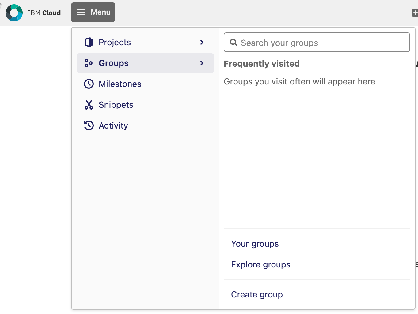 Example usage of the internal IBM Cloud GitLab instance – Thomas ...