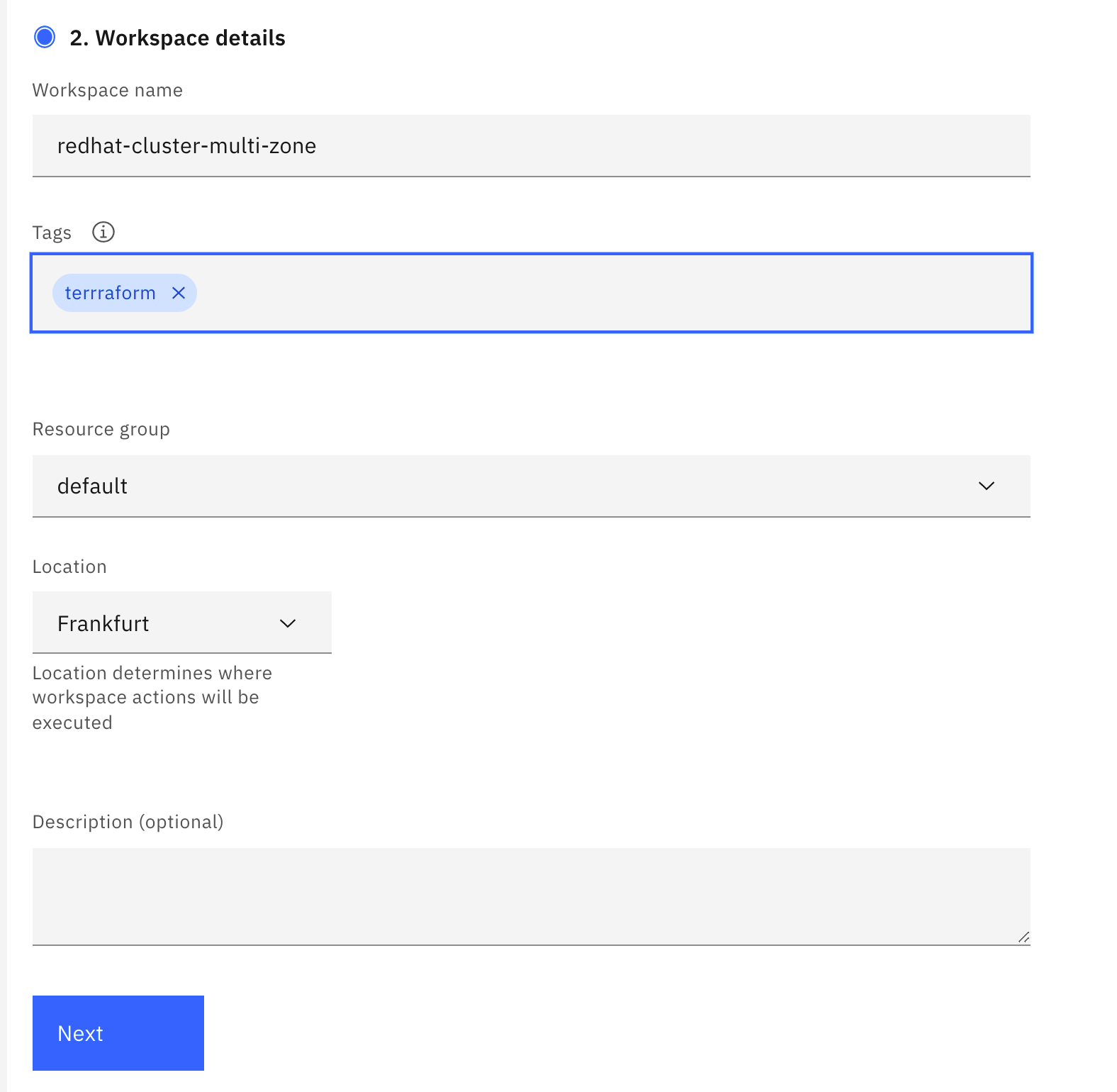 Instantiation of a Red Hat OpenShift cluster in a Multizone VPC IBM ...