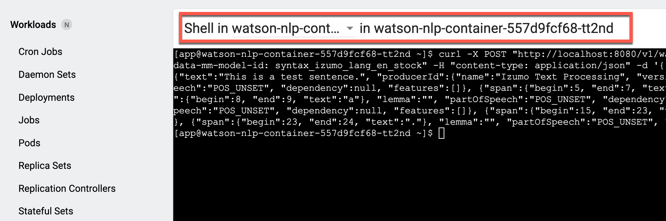 Run Watson NLP for Embed on an IBM Cloud Kubernetes cluster in a ...