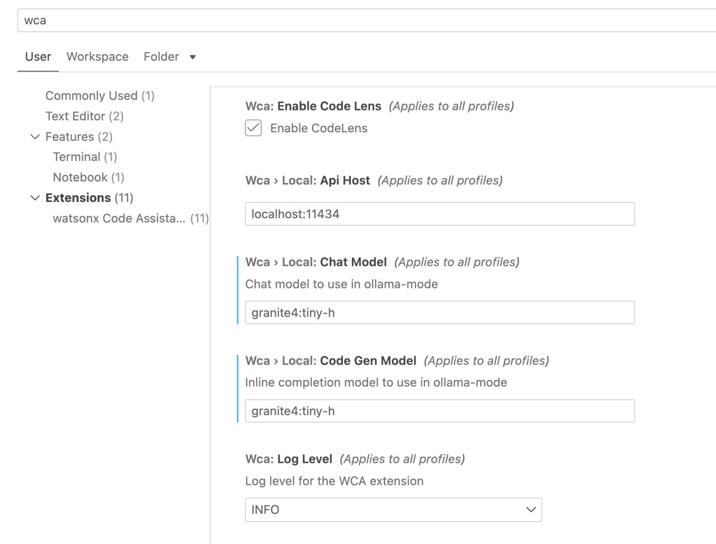 Update Ollama to use Granite 4 in VS Code with watsonx Code Assistant ...