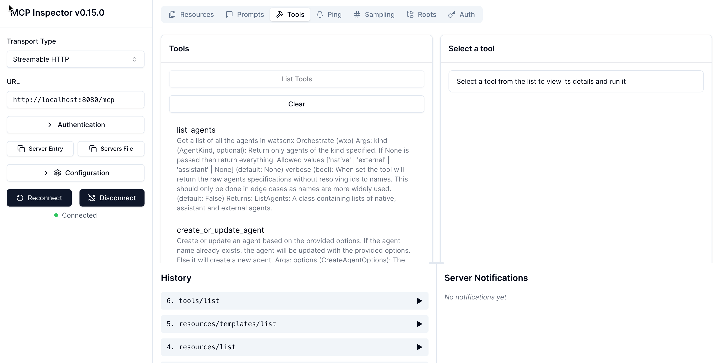 Watson Server Access watsonx Orchestrate functionality over an MCP server – Thomas ...